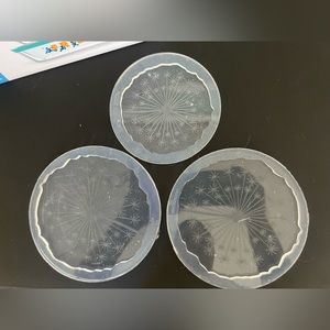 Resin molds - dandelions